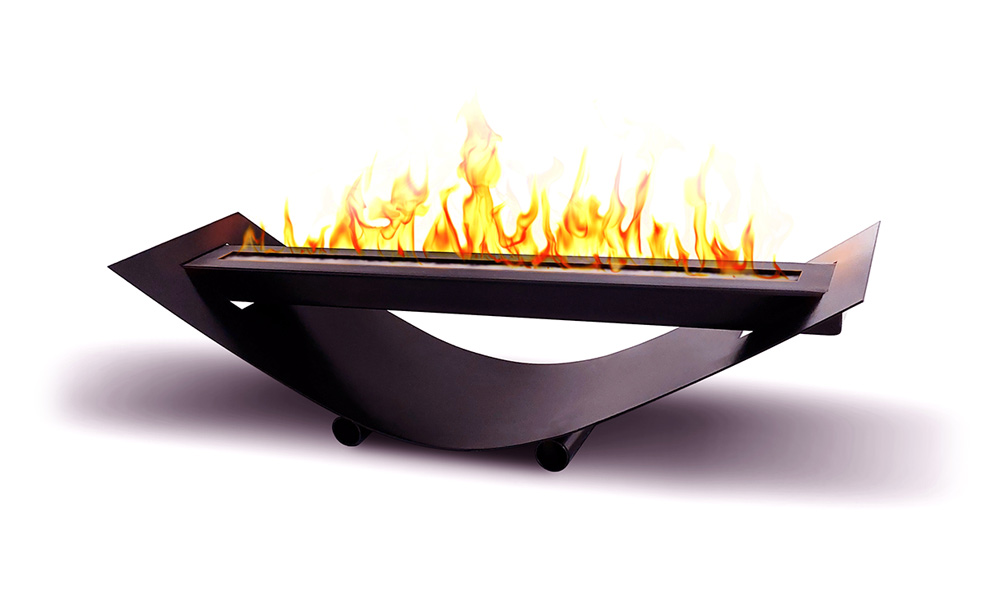 lareira portátil ecológica